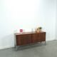 Enfilade en palissandre plus fin avec chromen poten, vintage kast