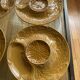 6 assiettes artichauds de Gien