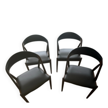 Set de 4 chaises Kai Kristensen modèle 31