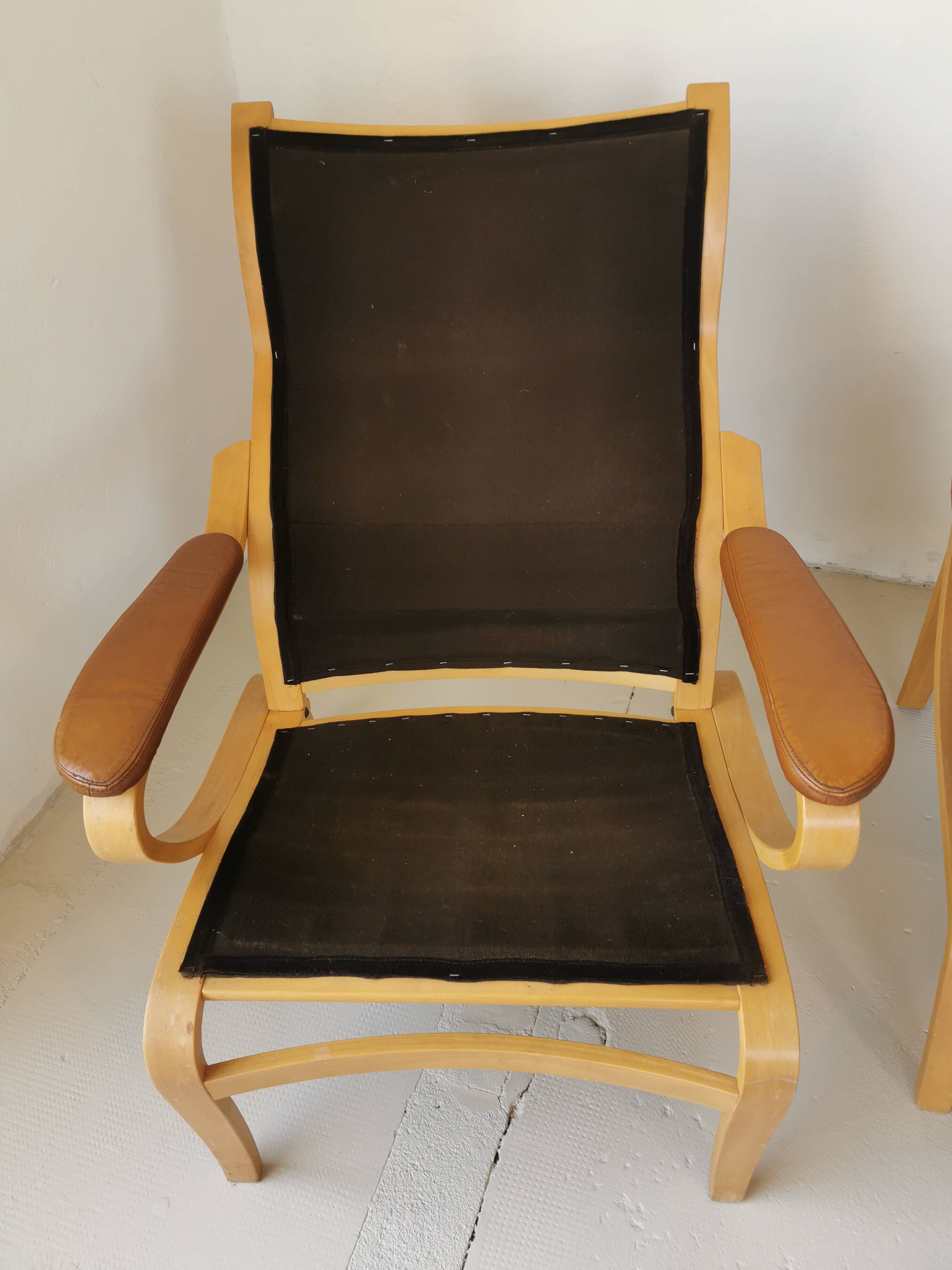 Pair of vintage Scandinavian armchairs