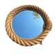 Braided hemp mirror Audoux Minet