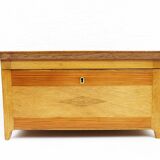 Solid wood chest