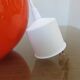 Suspension ball in opaline orange 70s
