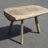 Brutalist tripod coffee table