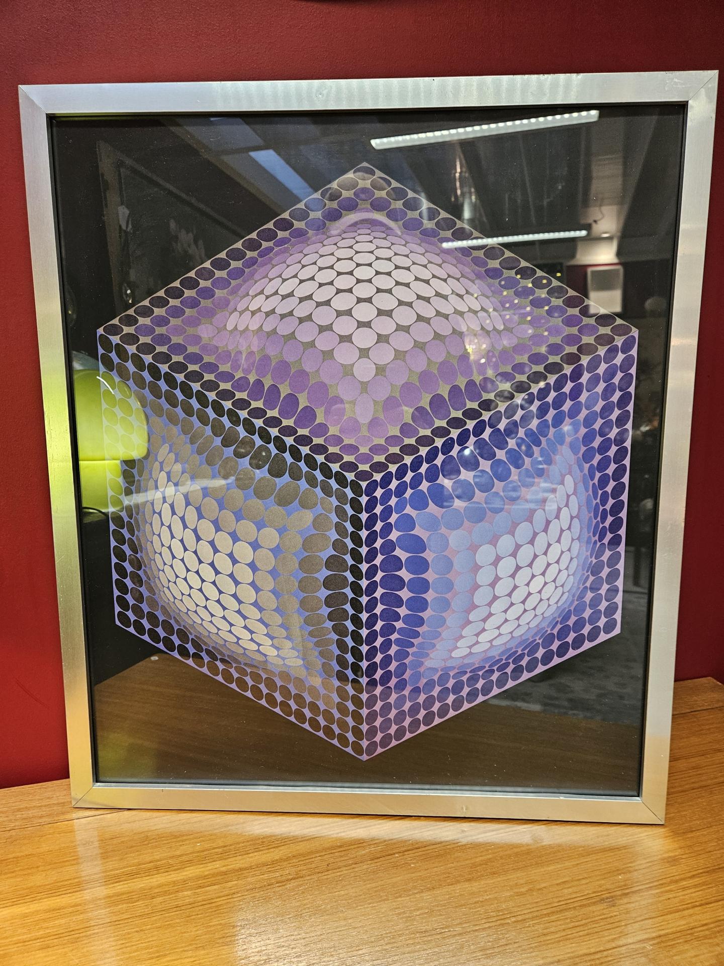 Painting by Victor Vasarely