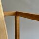 Pair of handmade wooden armchairs