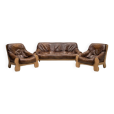 Ensemble salon 1 canapé et 2 fauteuils