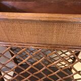Rattan planter