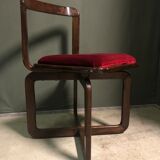 Set of 4 base italian dining chair's 1960