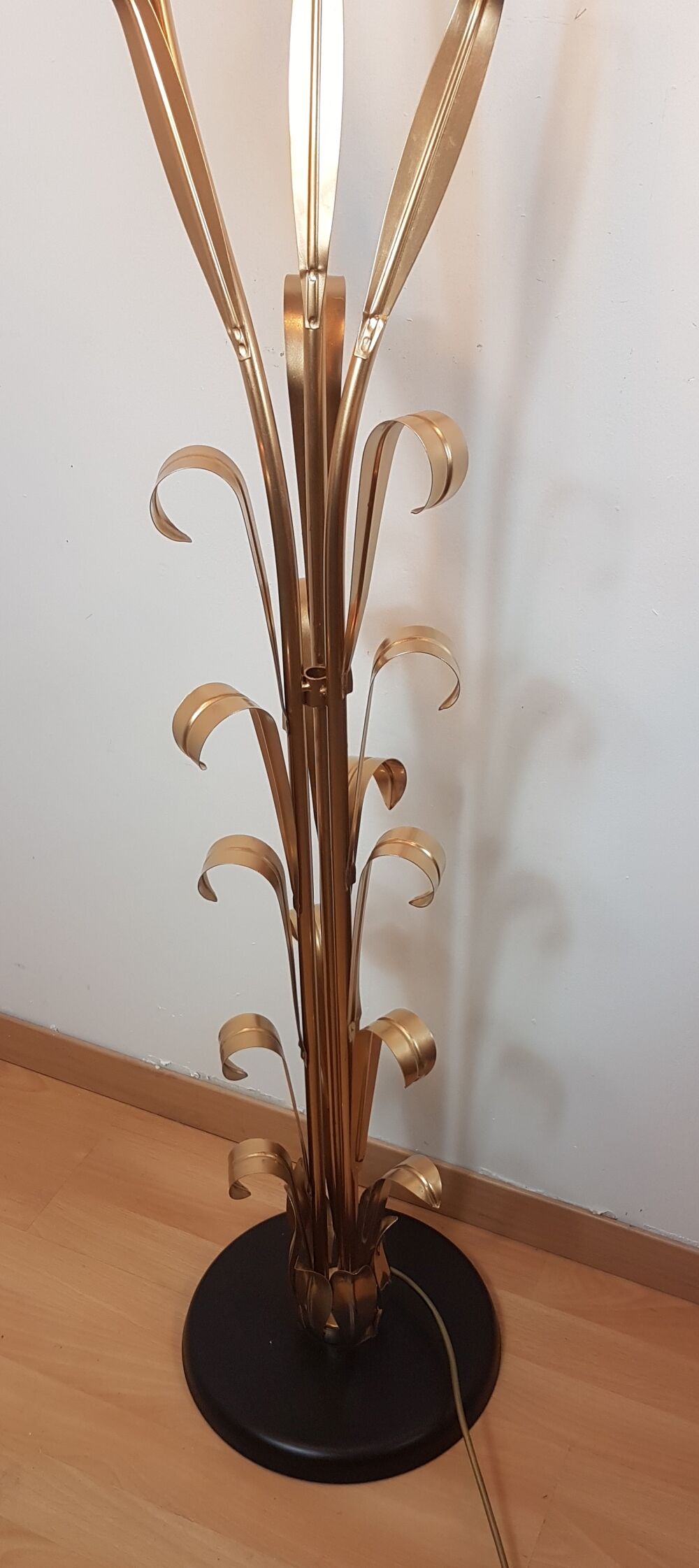 Vintage metal lamppost