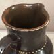 Vintage Romanian glazed pottery pitcher
