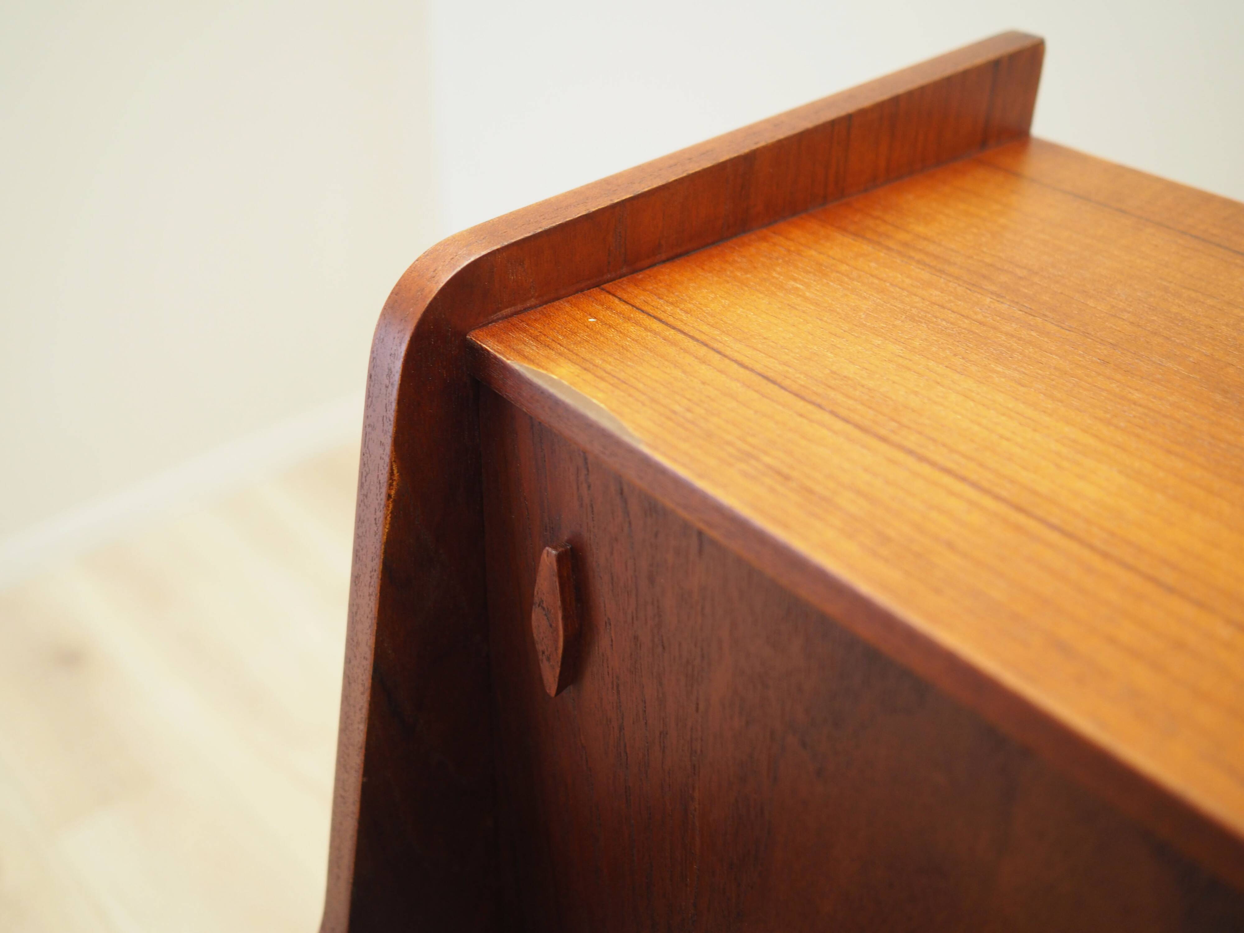 Teak secretary, Danish design, 1970s, production: Denmark