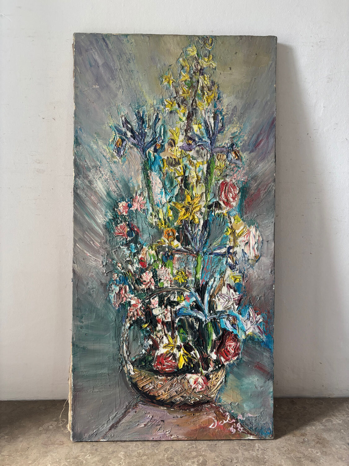 Signed bouquet of flowers from 1968