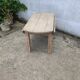 Folding round coffee table