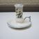 Old candlestick Gien – Birds of Paradise