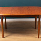 Retro Extending Dining Table & 6 Chairs By Mcintosh of Kirkcaldy
