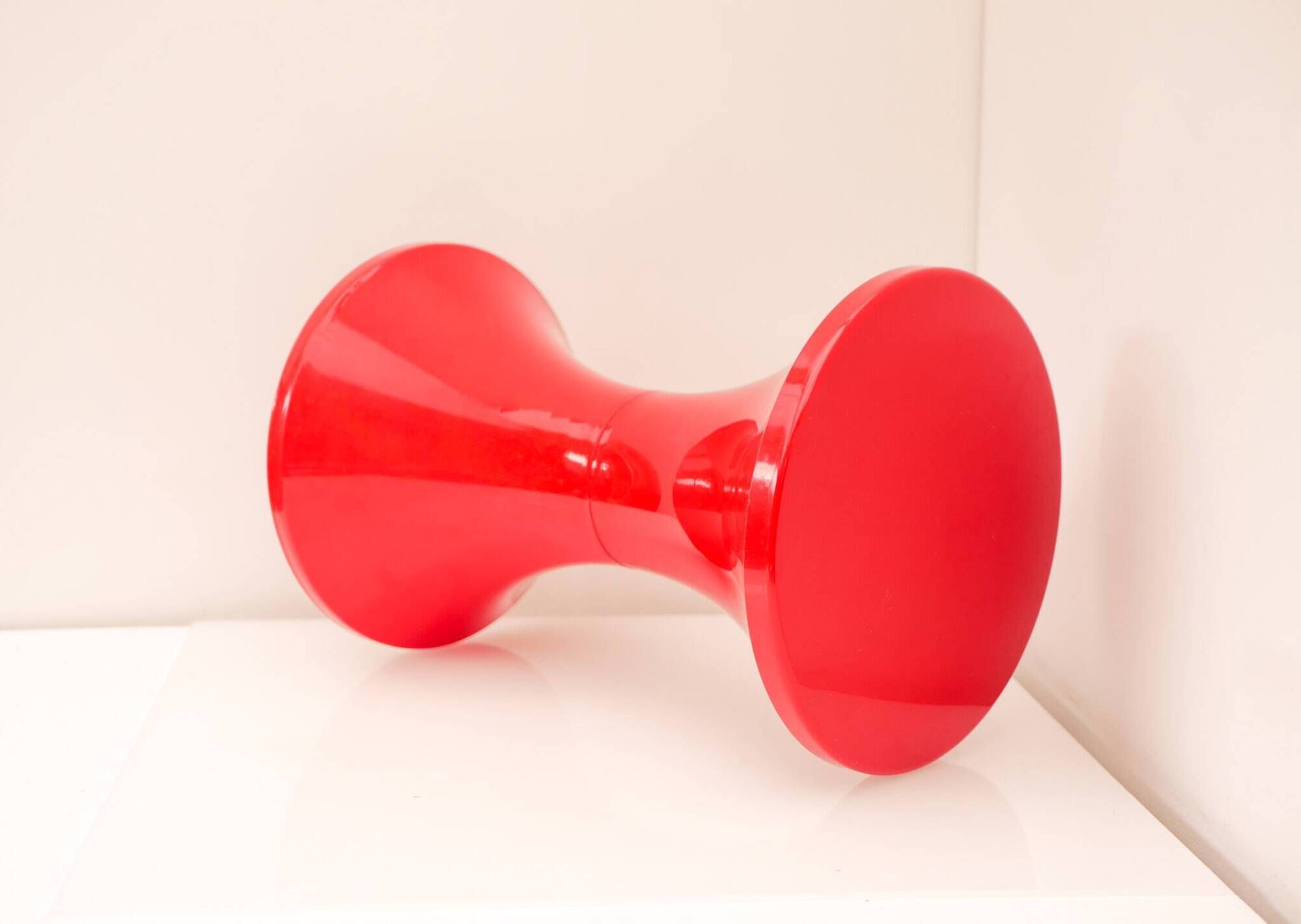 Original Tamtam Seat from the 1970s by Henry Massonnet – Bright Red