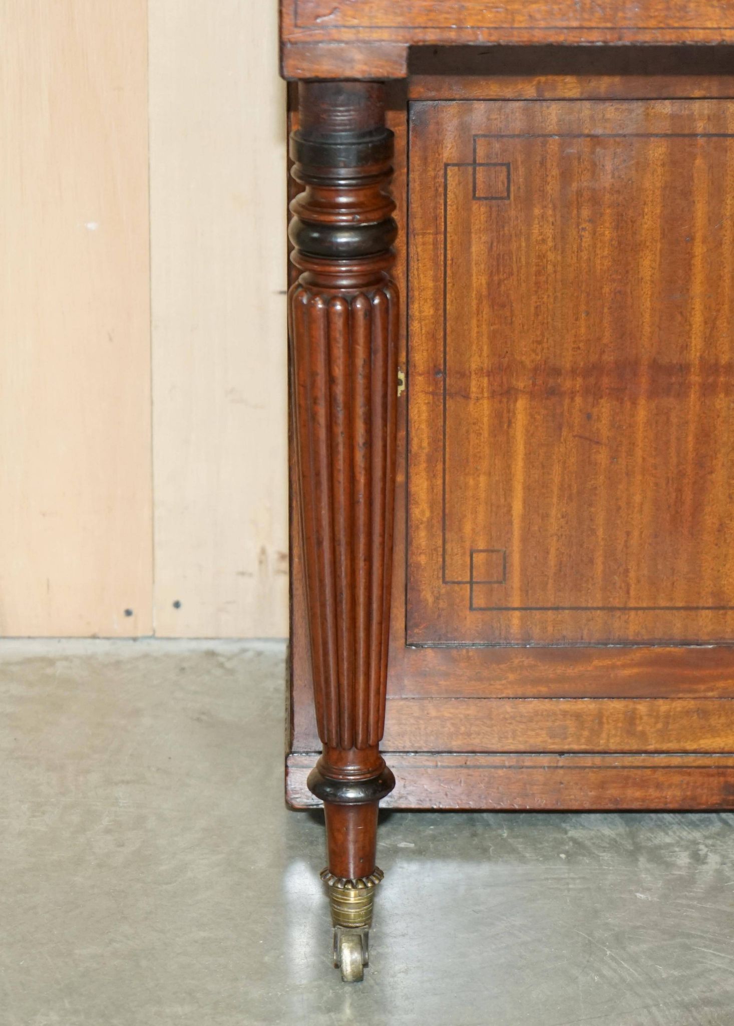 Victorian Scriban Desk in Walnut, 1860