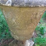 Pair of stone planter medicis