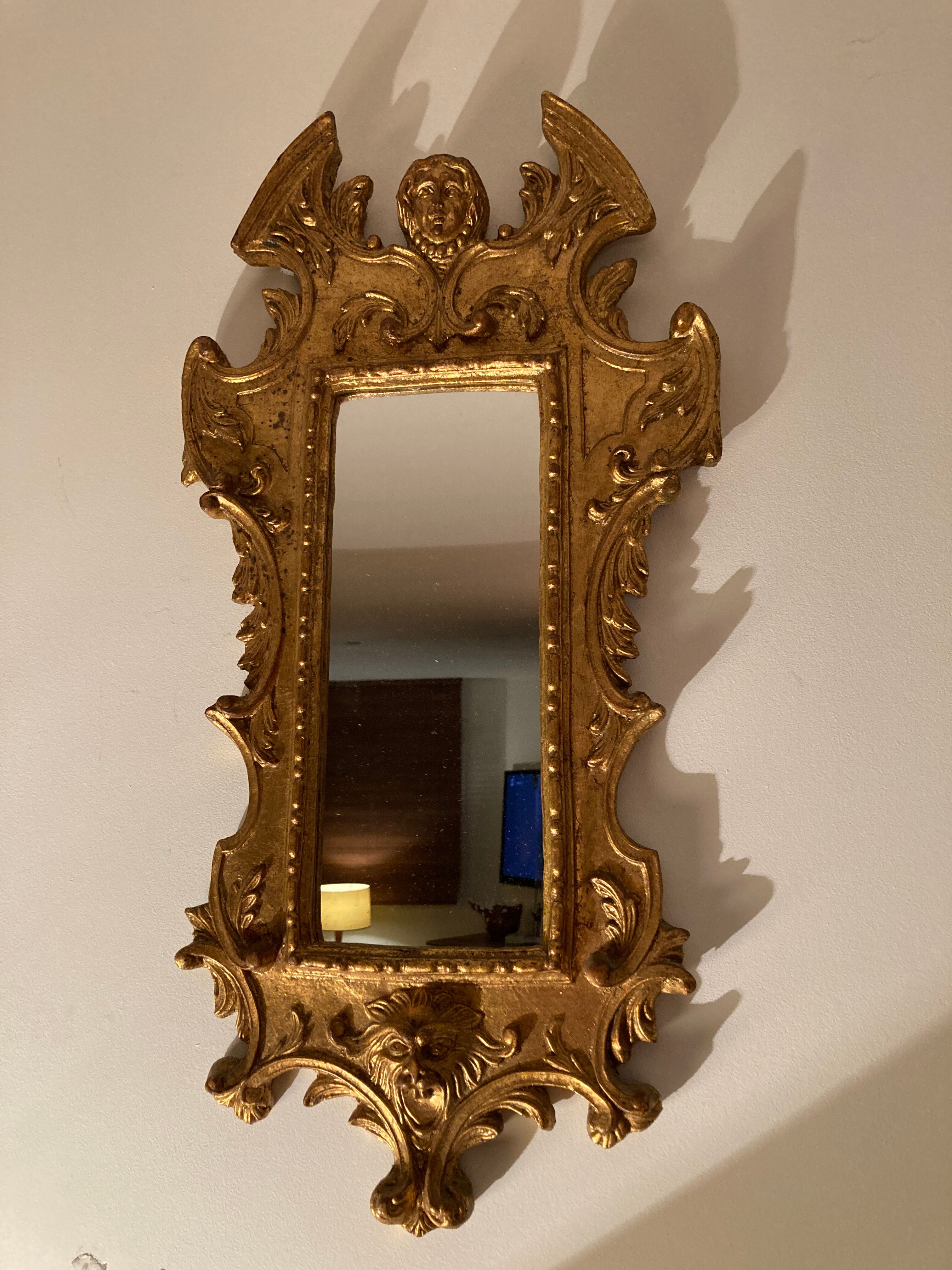 Little Golden Mirror 12, 5 X 32 cm