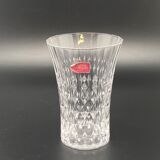 Arques crystal vase (original label)