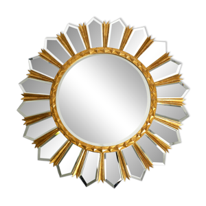 Miroir mural ensoleillé - regency