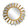 Large gilded Italian XXL Regency Sunburst Wall Mirror | diameter 93 cm