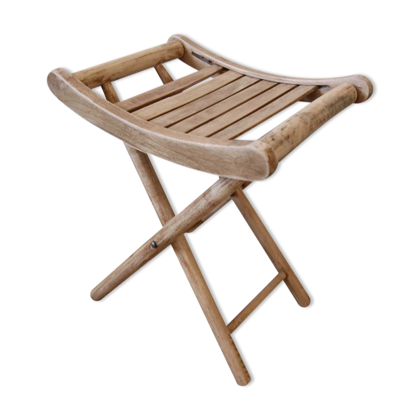 Stool door wooden plant