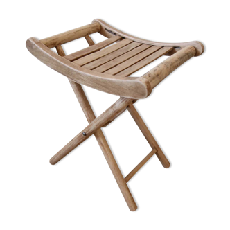 Tabouret porte plante en bois