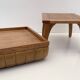 Leather Relaxing Stool/Footstool/ Tray/Side Table