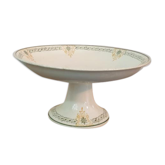 Compotier Longwy Longpré - Antique earthenware