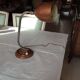Lampe de bureau ancienne  en cuivre