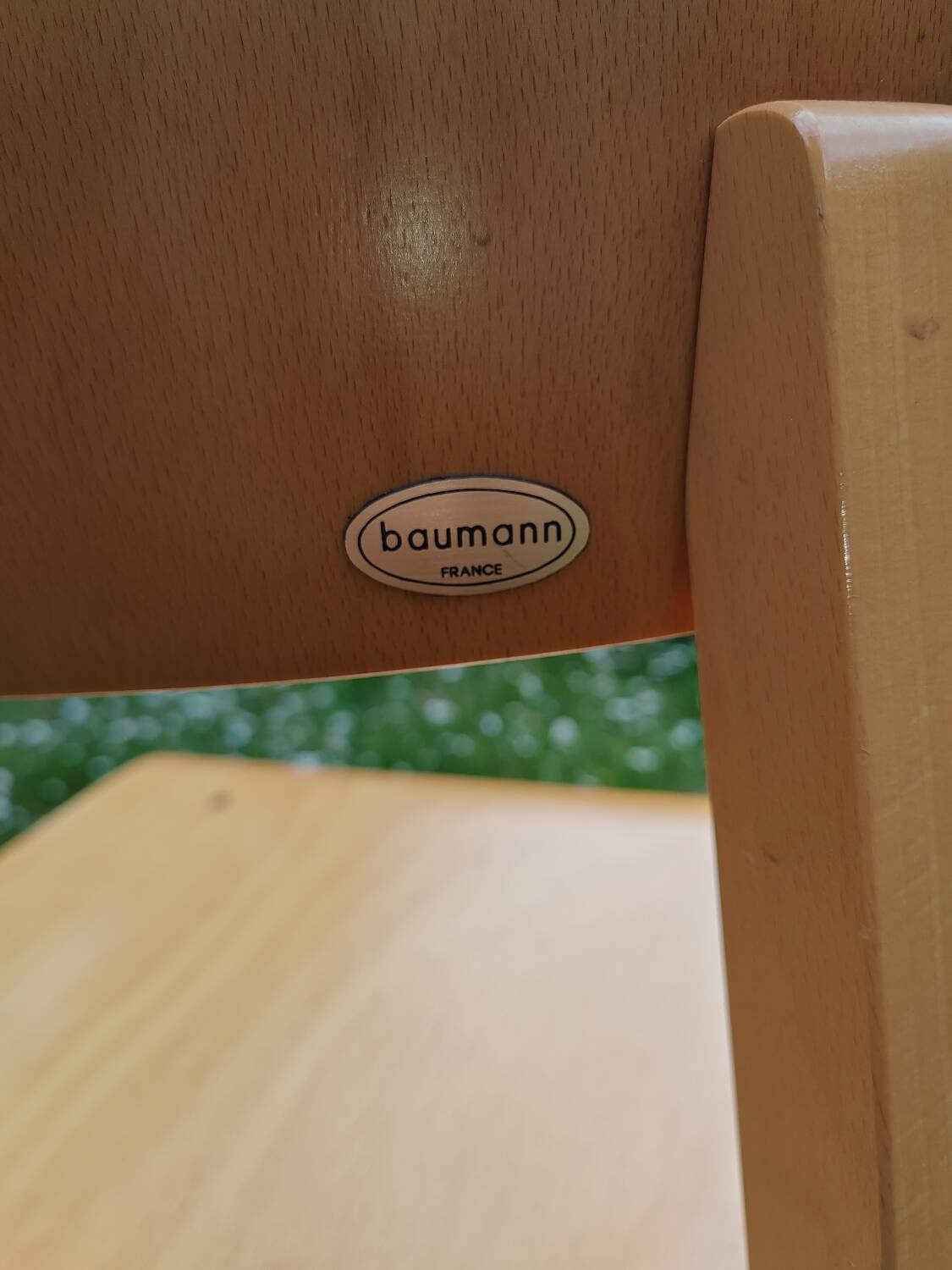 6 vintage Baumann chairs from the 80s