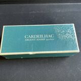 Coffret Cardheilhac de salières et poivriers Christofle – Argent 950/1000e