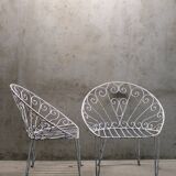 Pair of Garden Armchairs