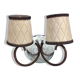 Applique laiton et miroir