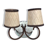 Applique laiton et miroir