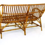 Rattan sofa, Sweden, 1970