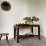 Mahogany console desk 1900
