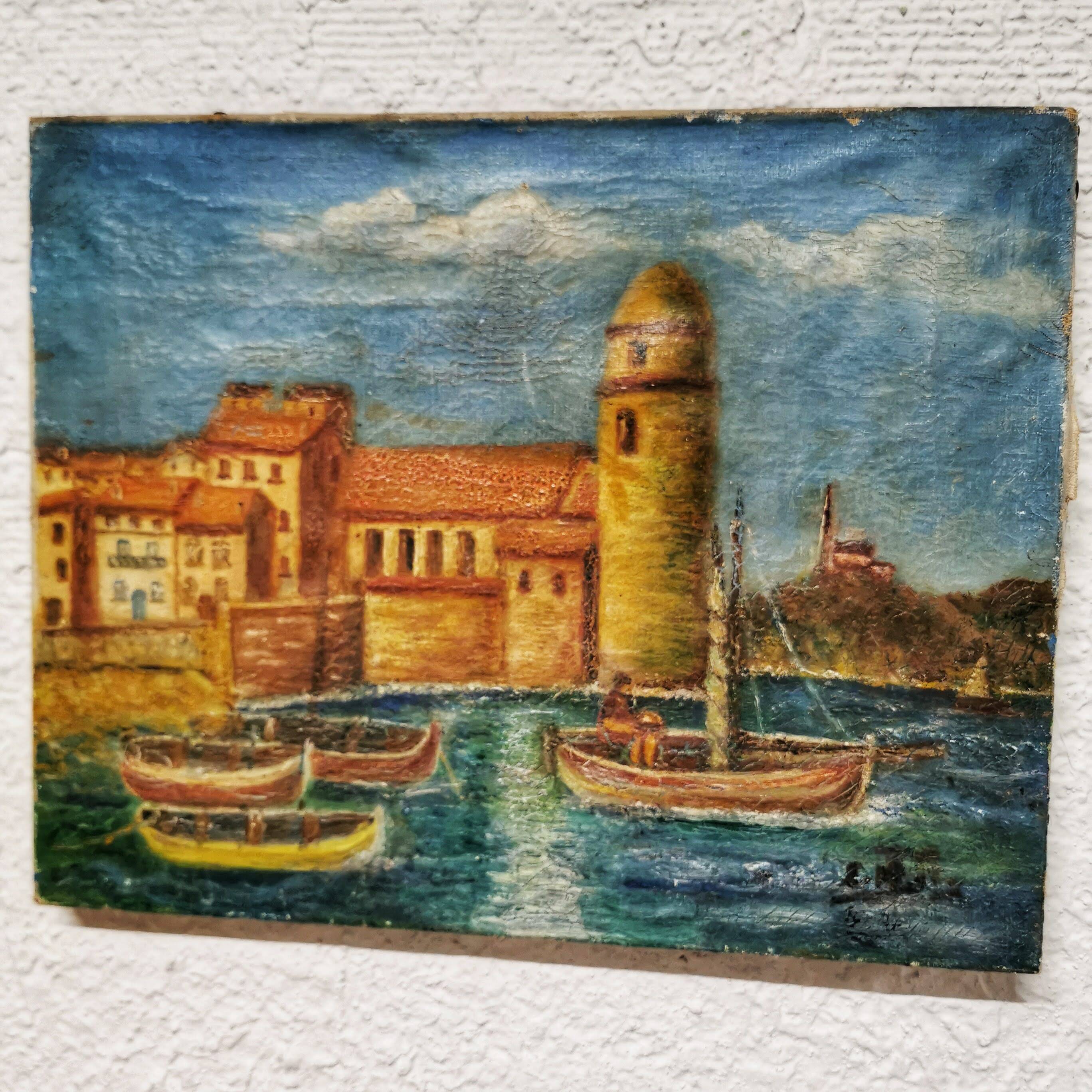 Oil on canvas Collioure