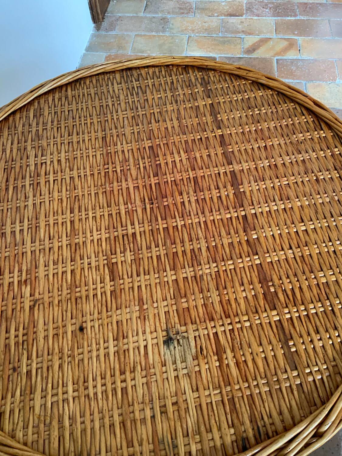 Wicker table