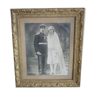 Wedding photo 1920/30 frame