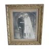 Wedding photo 1920/30 frame