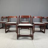 Vintage dining chairs by Mario Sabot, 1970s