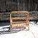 Ancien porte-revues en bambou