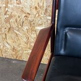 60s 70s dining chair arm chair Arne Vodder for Sibast Furniture Danish design Denmark 60s
