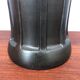 Antique Black Pottery Owl Table Lamp by L. Hjorth of Bornholm