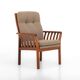 Fauteuil lounge danois de Schou Andersen