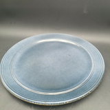 Blue ceramic bowl and its undercut
