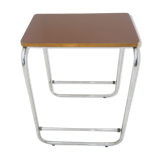 midcentury chrome side table, 1960s